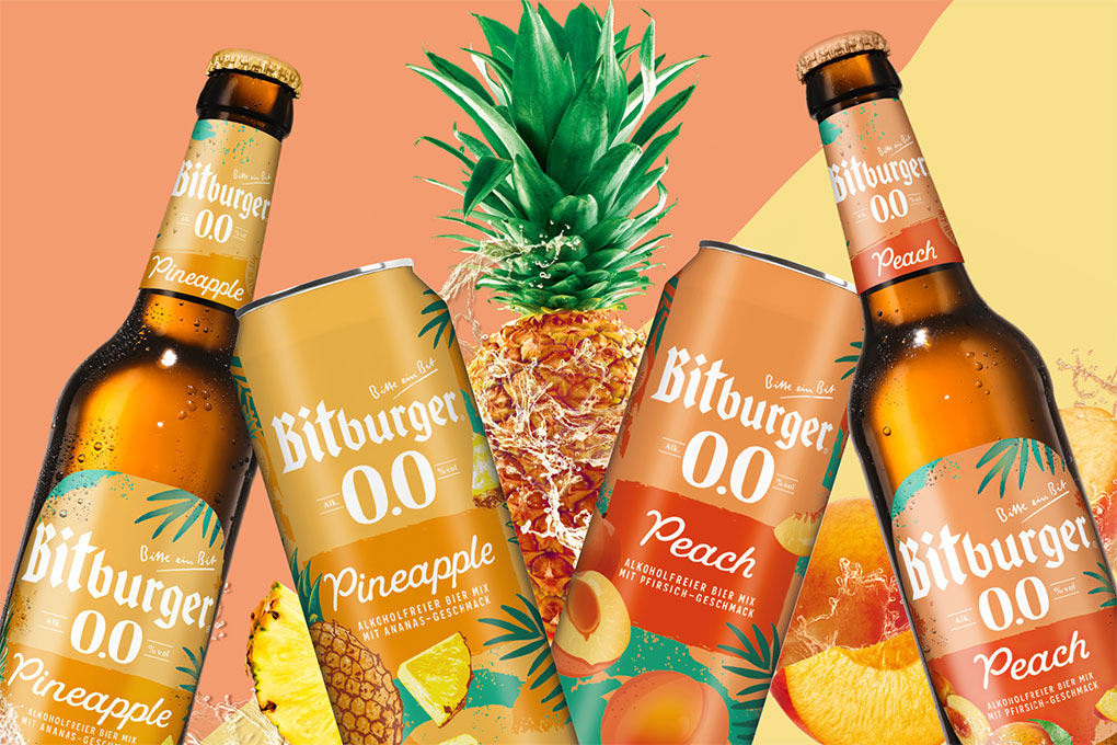Alkoholfreie Sommerhits von Bitburger